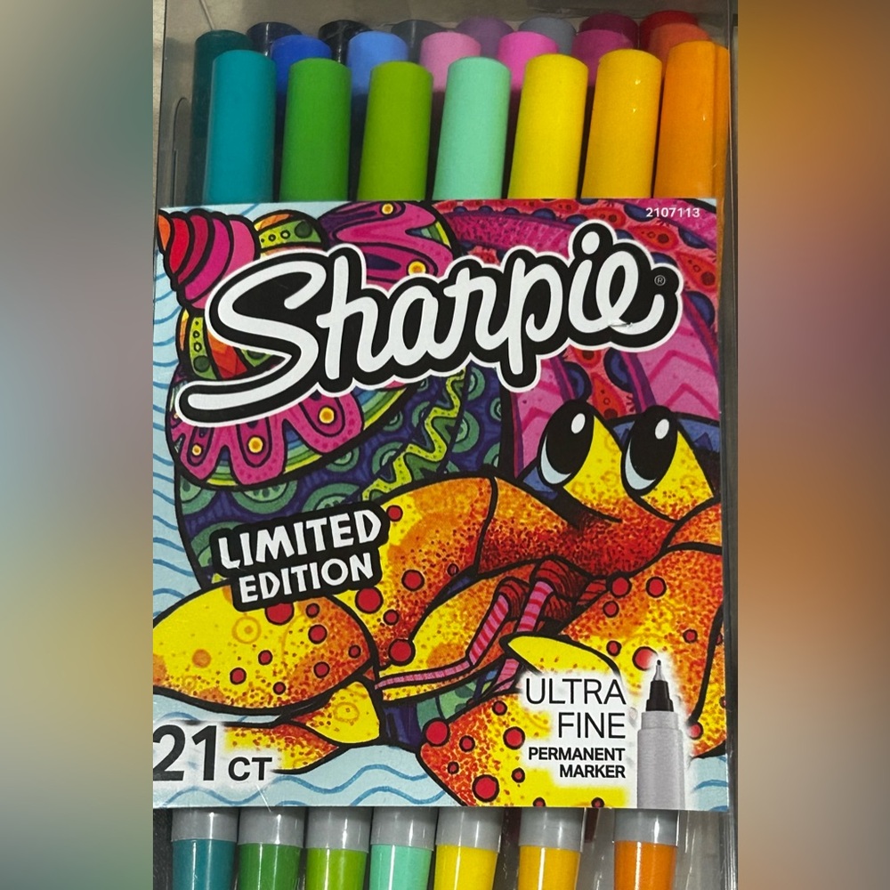 Sharpie (LIMITED EDITION) Ultra Fine Permanent Marker 21 CT